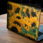 Ayçiçeği Tarlası Notebook Sticker, Laptop sticker,, Hp Sticker, Asus Sticker, 15.6 inç Sticker - 1