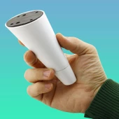 Konik Lüks Mobilya Kanepe Sehpa Tv Ünitesi Koltuk Ayağı 12 Cm Beyaz Ayakları - 5