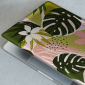 Yaseminli Tropikal Memphis Desen Notebook Sticker, Laptop sticker,, Hp Sticker, Asus Sticker, 15.6 inç Sticker - 1