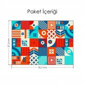 Karelerde Desenler Notebook Sticker, Laptop sticker,, Hp Sticker, Asus Sticker, 15.6 inç Sticker - 2