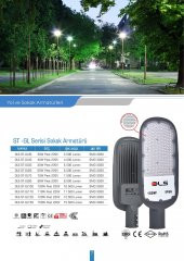150W Led Yol Sokak Armatür DLS Park Bahçe Çevre Site Bina Dış Mekan Lamba Aydınlatma Ledli Sokak Armatürü ST-GL150 - 2