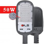 50W Led Yol Sokak Armatür DLS Park Bahçe Çevre Site Bina Dış Mekan Lamba Aydınlatma Ledli Sokak Armatürü - 2