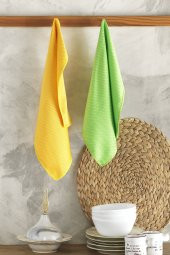 |2'Lİ| Mikrofiber 30x40 Sihirli Cam Bezi - Baklava Desen - 1