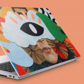 Üçüncü Göz Notebook Sticker, Laptop sticker,, Hp Sticker, Asus Sticker, 15.6 inç Sticker - 1