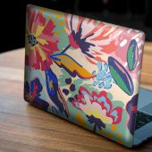Floral Desen Notebook Sticker, Laptop sticker,Hp Sticker, Asus Sticker, 15.6 inç Sticker - 1