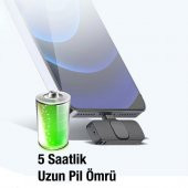 Coofbe Wireless Kablosuz iPhone Lightning Yaka Mikrofonu, 20 Metre Mesafeli Yayıncı Yaka Mikrofonu - 3