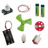 Lamba Duy Motor Pervane Elektrik Deney Seti - Öğrenci Elektrik Devresi - 1