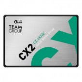 Team 256GB CX2 520-430MB-s 2.5" SATA3 SSD Disk (T253X6256G0C101) - 1