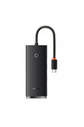 Lite Series 4 Portlu Type-c To Usb 3.0 Hub Adaptör 25cm Siyah - 1