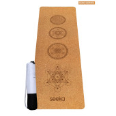 Seeka Yoga Mantar Serisi Yoga Matı - Mandala - 1