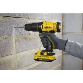 Stanley Fatmax SCD718D2K 18V 2.0AH V20 Çift Akülü Darbeli Matkap - 1