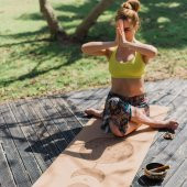 Seeka Yoga Mantar Serisi Yoga Matı - Moon - 6
