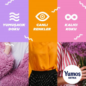 Yumoş Extra Çamaşır Yumuşatıcısı Hanımeli 1440 ml - 6
