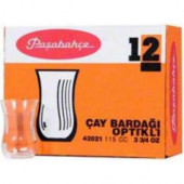 Paşabahçe Çay Bardağı 42021 Optikli 12Li - 1