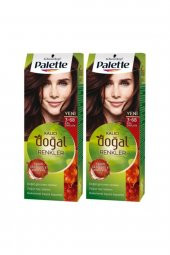 Palette Kalıcı Doğal Renkler 3-68 Kızıl Çikolatax 2 Paket - 1