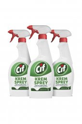 Cif Krem Sprey Krem Gücü 750 ml X3 - 1