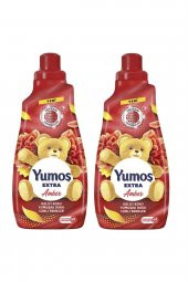 Yumoş Extra Çamaşır Yumuşatıcısı Amber 1440 ml X 2 Adet - 1
