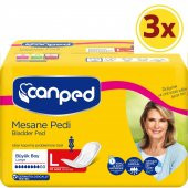 CANPED Mesane Pedi Büyük Boy Large 10 Lu X 3 Adet - 1