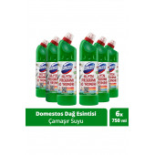Domestos Çamaşır Suyu Dağ Esintisi 750 ml 6lı Paket - 1