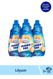 Yumoş Extra Yumuşatıcı Lilyum Lotus 60 Yıkama 3lü Paket - 1