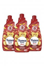 Yumoş Extra Konsantre Çamaşır Yumuşatıcısı Amber 1440 ml 60 Yıkama x3 Adet - 2