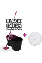 Parex Black Edition Temizlik Seti '' 1 Yedek Mop - 1