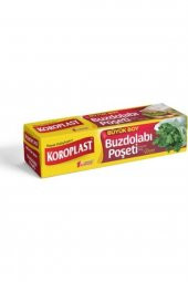 Koroplast 20 li Büyük Boy Standart Buzdolabı Poşeti 30x45 cm - 1