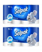 Selpak Tuvalet Kağıdı Hijyen 16 lı x 2 Adet - 2