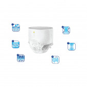 Canped Hasta Bezi Orta Boy M  9 Lu Emici Külot x 3 Adet thumbnail 3