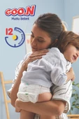 Goo.n Goon Mutlu Bebek Bant Bebek Bezi 5 Numara Aylık Paket 100 Adet - 5
