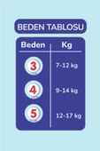 Goo.n Goon Mutlu Bebek Bant Bebek Bezi 5 Numara Aylık Paket 100 Adet - 3