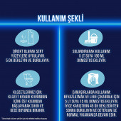 Domestos Yoğun Kıvamlı Çamaşır Suyu Maksimum Hijyen Dağ Esintisi 750 ml - 2