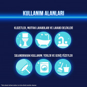 Domestos Yoğun Kıvamlı Çamaşır Suyu Maksimum Hijyen Dağ Esintisi 750 ml - 3