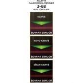Palette Kalıcı Doğal Renkler 3-68 Kızıl Çikolata Saç Boyası - 3