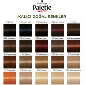 Palette Kalıcı Doğal Renkler 3-68 Kızıl Çikolata Saç Boyası - 6