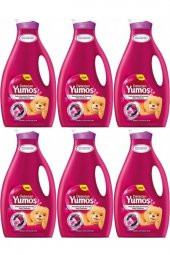 Yumoş Renkli Giysiler Sıvı Çamaşır Deterjanı 2520 Ml x 6 adet - 1