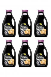 Yumoş Siyah Ve Koyu Renkler 2520 Ml 6 Adet Sıvı Çamaşır Deterjanı - 1