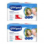 Canped Belbantlı Hasta Bezi Büyük L Boy 60lı - 1