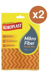 Koroplast Mikrofiber Temizlik Bezi X 2 Paket - 1