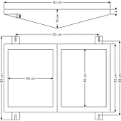 Arsel Polıte-T POT-1213 Sıva Üstü Karayolu Tünel Yönlendirme Armatürü Sürekli ve Kesintide 180dk. Yanan thumbnail 2