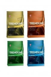 Trendline Kuzu Etli Yetiskin Kedi Mamasi 1 Kg  4 Adet - 1
