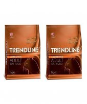 Trendline Kuzu Etli Yetişkin Kedi Maması 1 Kg 2'Li Set - 1