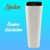 Lüks Mobilya Kanepe Sehpa TV Ünitesi Koltuk Ayağı 14 cm Beyaz Oval Baza Ayak thumbnail 6