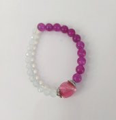 Bileklik Doğal Taş Çakra Elastik Sevgili Çift Bilekliği Unisex Bilezik 13975 thumbnail 6