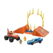 Mega Hot Wheels Smash N Crash Tiger Shark Çarpışma Seti HFK88 thumbnail 2