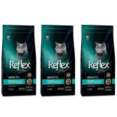 Reflex Plus Urinary Tavuklu Kuru Kedi Maması 1,5 Kg 3 Adet - 1