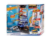 Hot Wheels Dönüşen Heyecanlı Yarış Kulesi HKX43 Lisanslı Ürün thumbnail 1