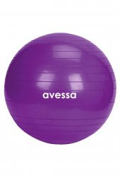 Avessa 55 Cm Pilates Topu Poşet Ambalaj BPT-55 Mor - 1