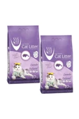 Vancat Lavanta Kokulu İnce Taneli Kedi Kumu 10 Kg 2 Adet - 1
