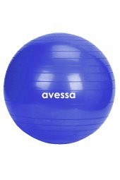 Avessa 55 Cm Pilates Topu Poşet Ambalaj BPT-55 Mavi - 1